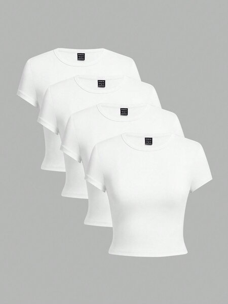Top blanc shein