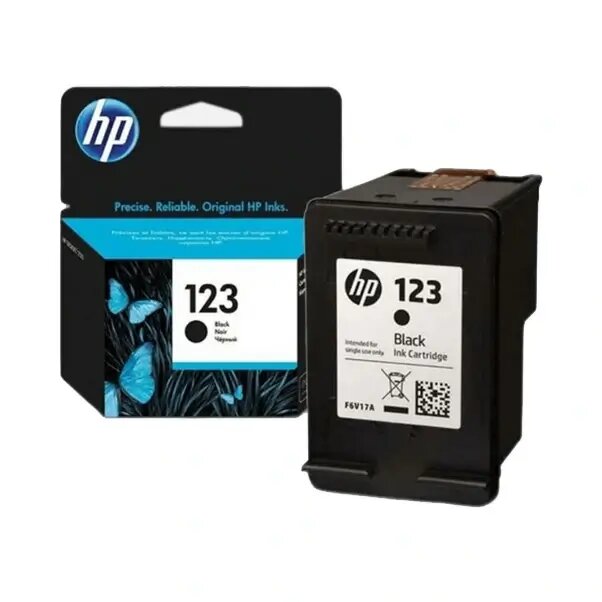 Cartouche d'encre HP 123 Noir