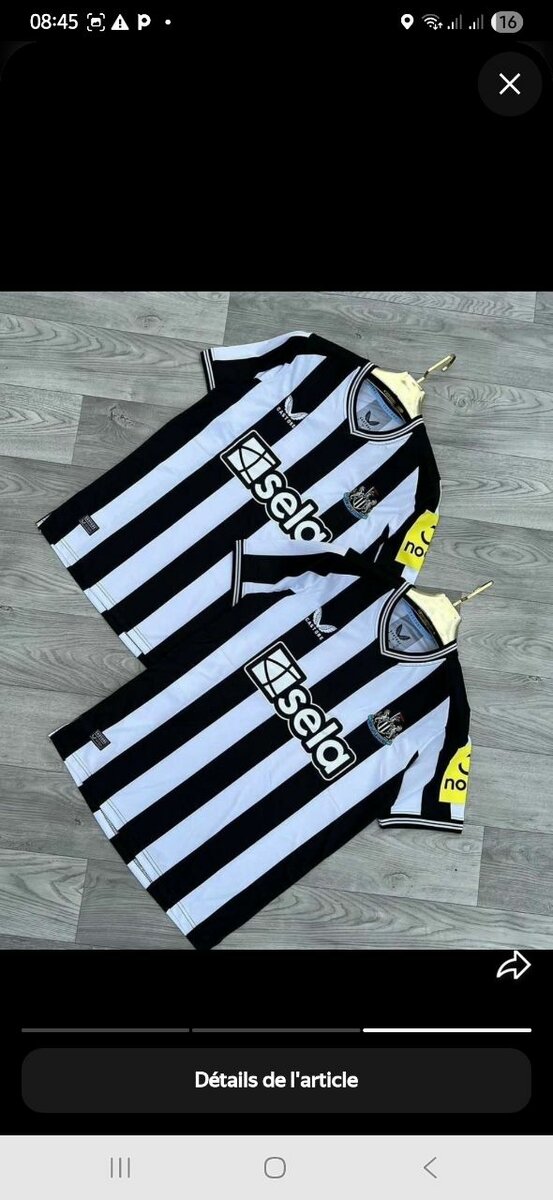 Maillots de Football Unisexes