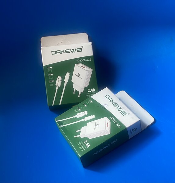 Chargeur mural DAKEWE 2.4A USB