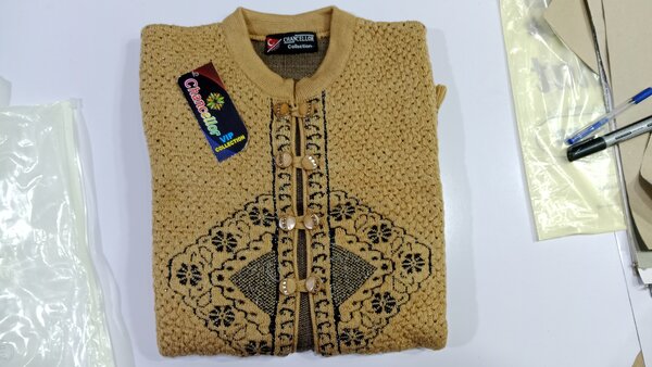 Ladies lakra Jersi in round shape