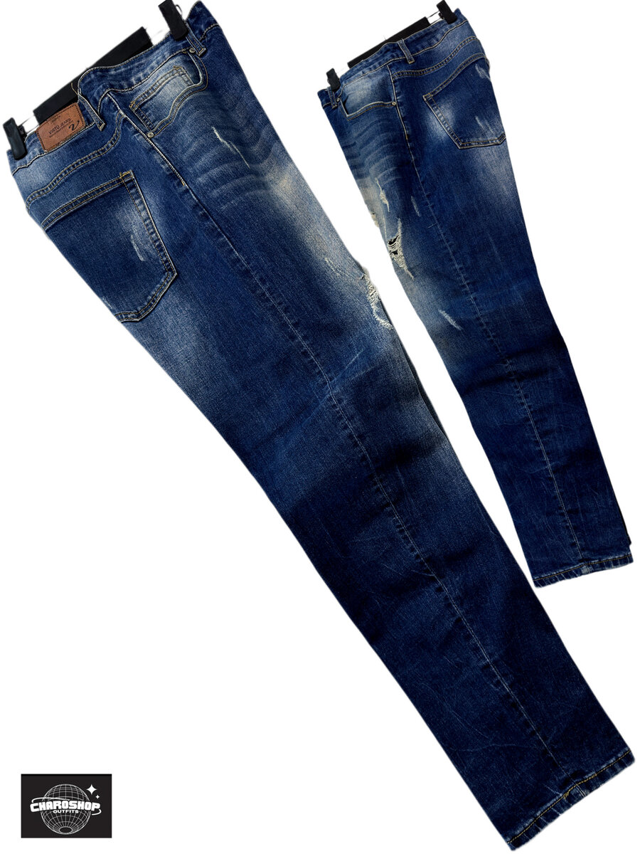 Jean homme tendance délavé