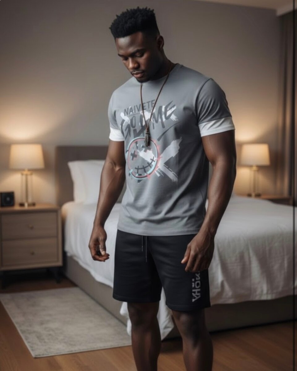 Ensemble homme T-shirt et short