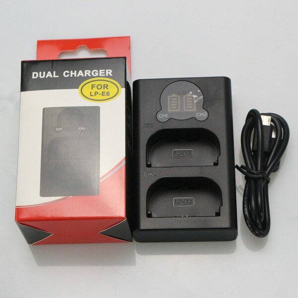 Chargeur Double pour LP-E6