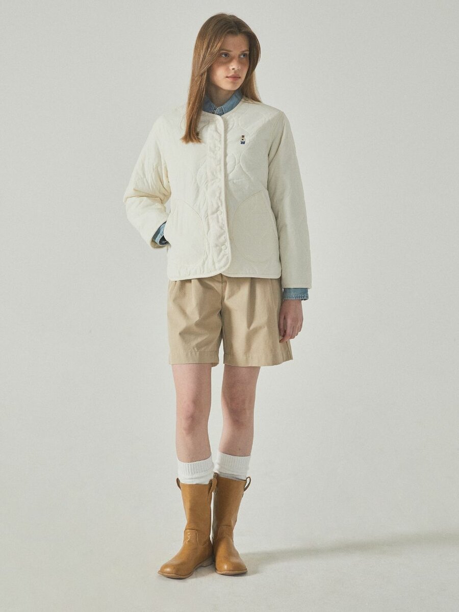 Стёганая куртка от корейского бренда Whoau