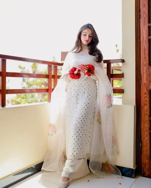 Organza/katan silk 3 pc