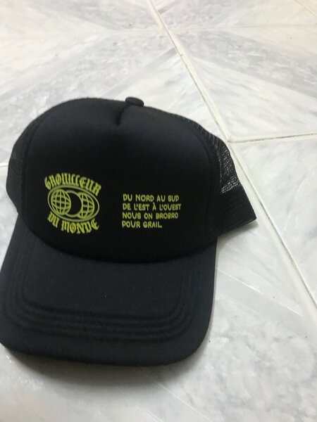 Casquette Trucker Noire Unisexe