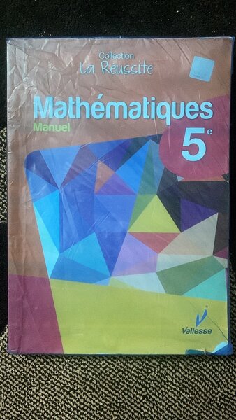 Manuel Mathématiques 5ème