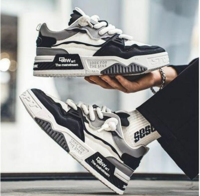 Chaussures de sport tendance noires