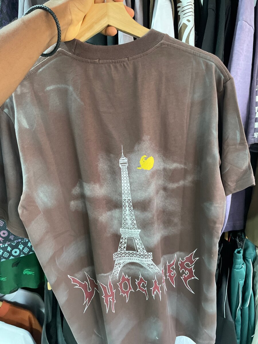 T-shirt avec motif Tour Eiffel