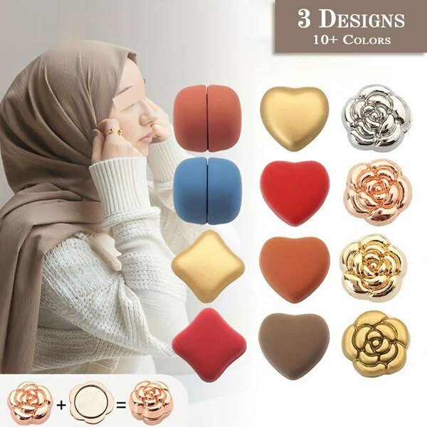 Stylish & Secure Hijab Magnets