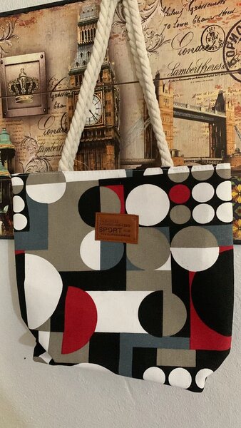 Sac cabas sport en toile