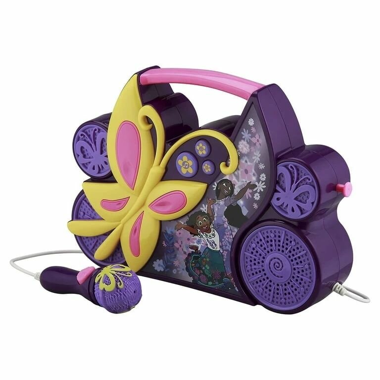 Disney Encanto Sing-Along Boombox with Real Working Micropho