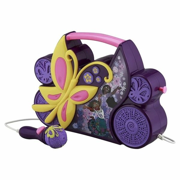 Disney Encanto Sing-Along Boombox with Real Working Micropho