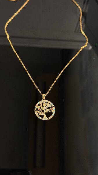 Collier Arbre de Vie Doré