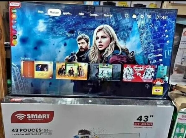 Télévision Smart 43 pouces