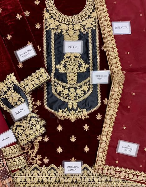 *Zainab Chottani Velvet COLLECTION 2023*