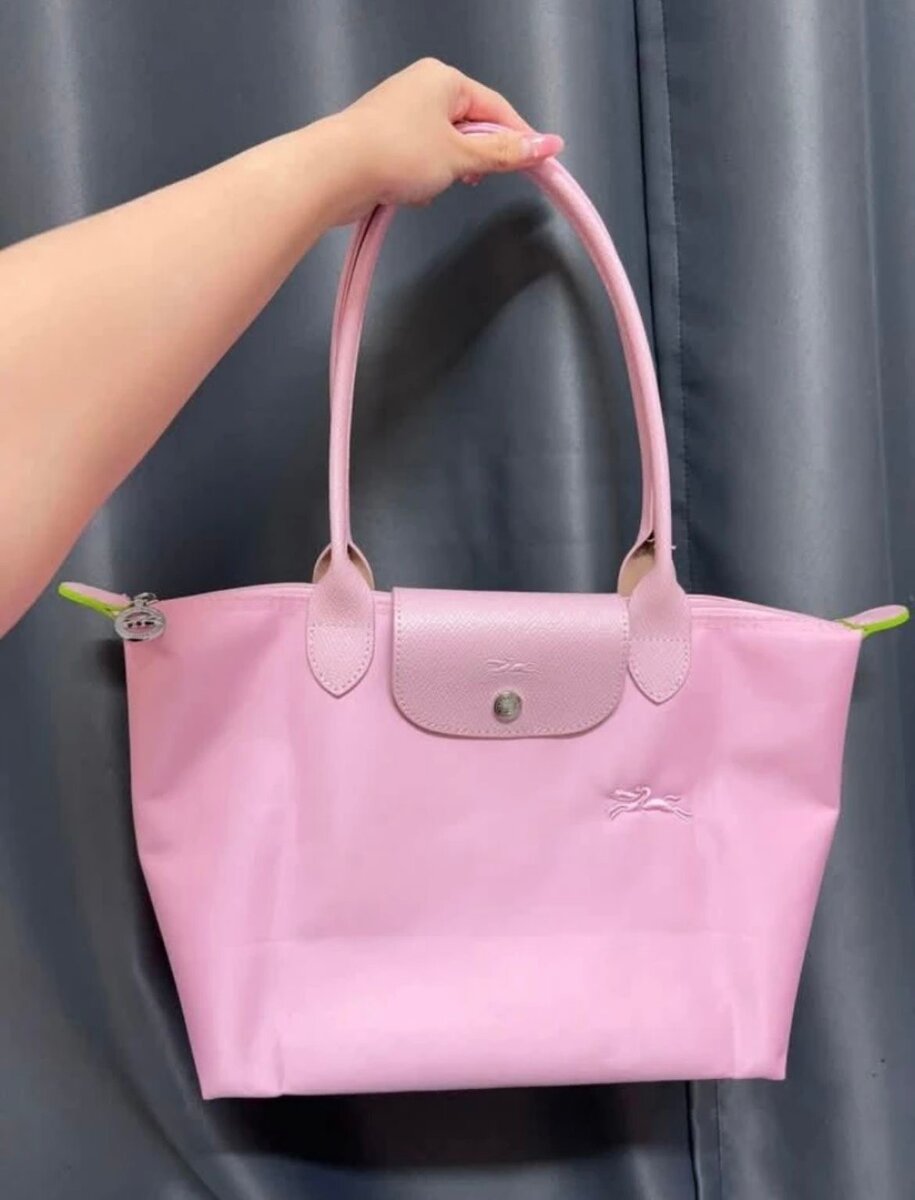 Sac Longchamp rose élégant