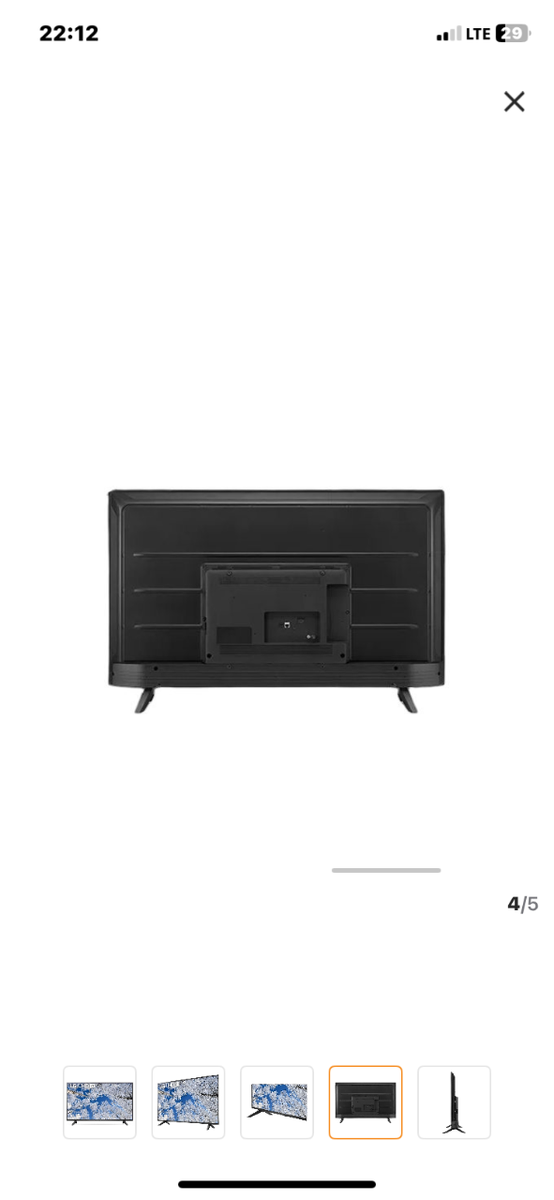 SMART SATELLITE TV - 43" - Black