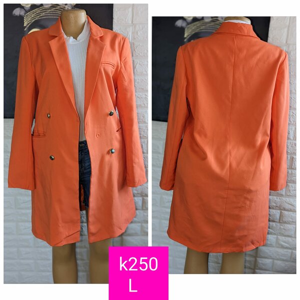 Beautiful and stylish women's jacket orange