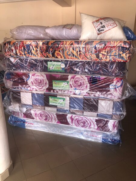 Double bed, king size. Queen size. Student bed.