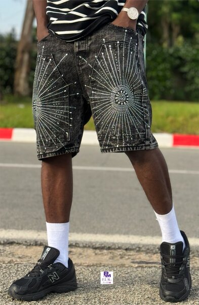 Shorts en jean décontracté