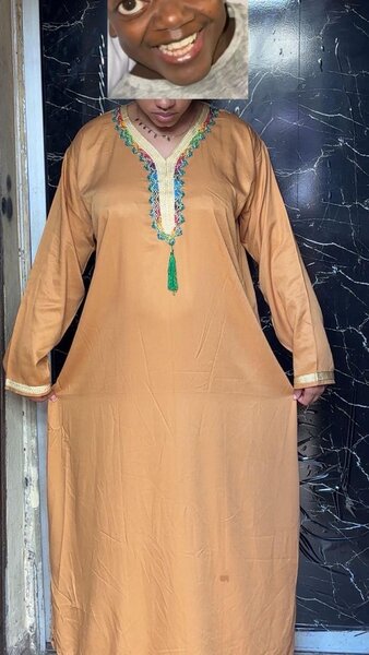 Boubou marocain élégant