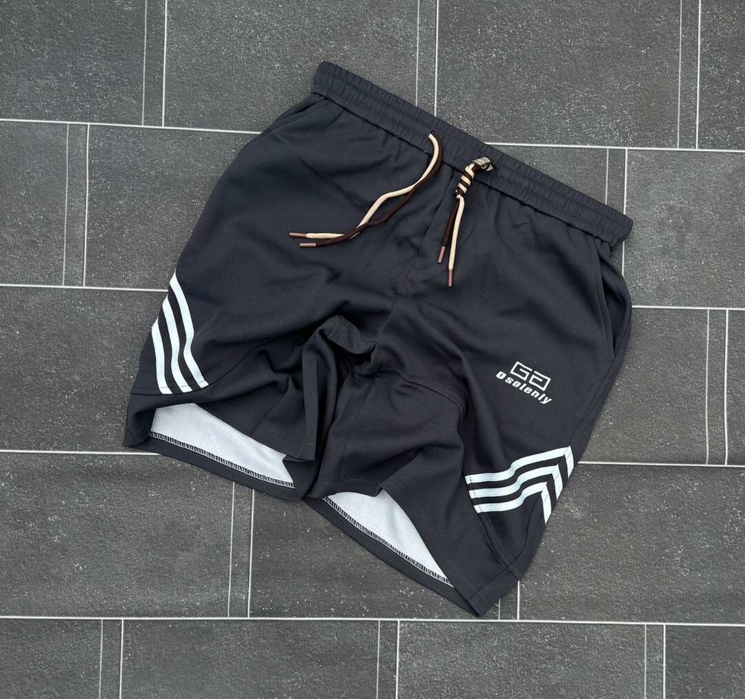 Shorts de sport noir pour homme