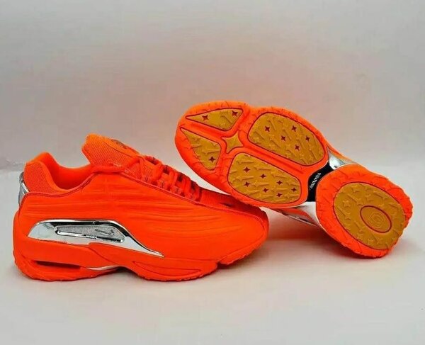 Chaussures de sport orange TN homme