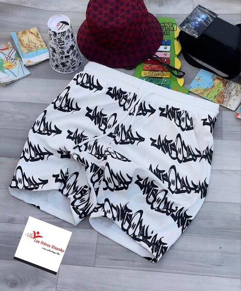 Shorts d'été imprimés homme