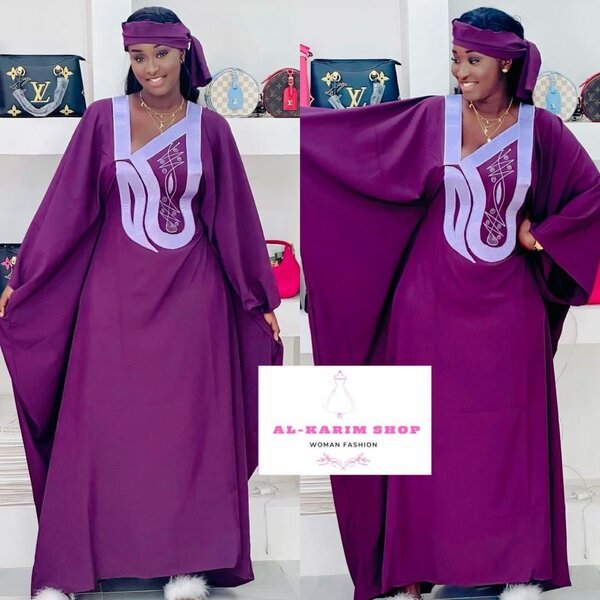 Robe Boubou Élégante Femme