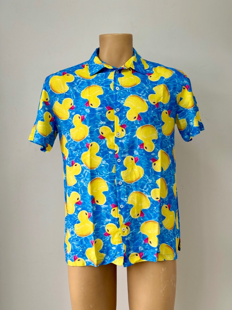 Chemise à motifs vibrants