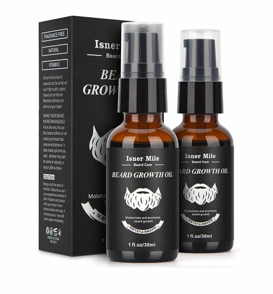 Beard oil 2 pieces