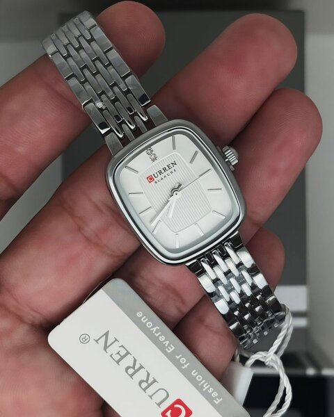 Montre élégante Curren argentée