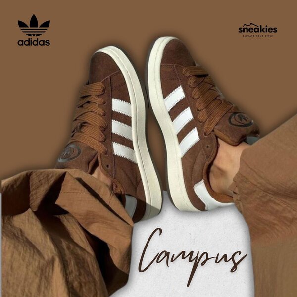 Baskets Adidas Campus Marron