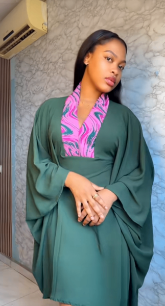 Robe élégante kimono femme