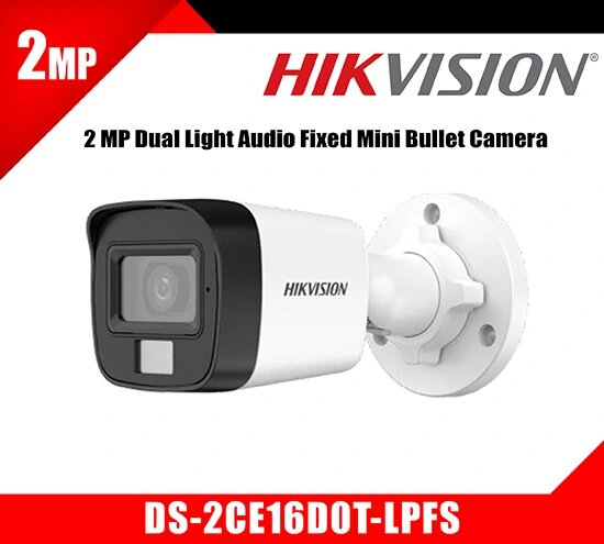 Caméra Bullet Hikvision 2MP