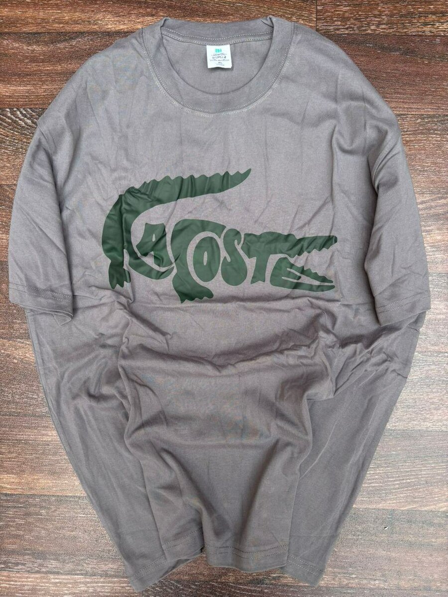 T-shirt logo tendance homme