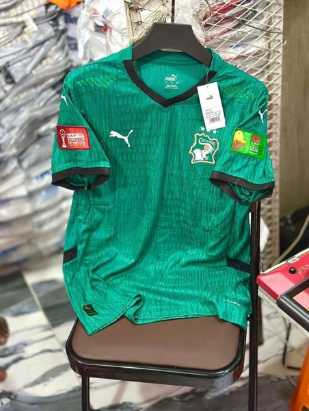 Maillot Équipe de Foot Vert