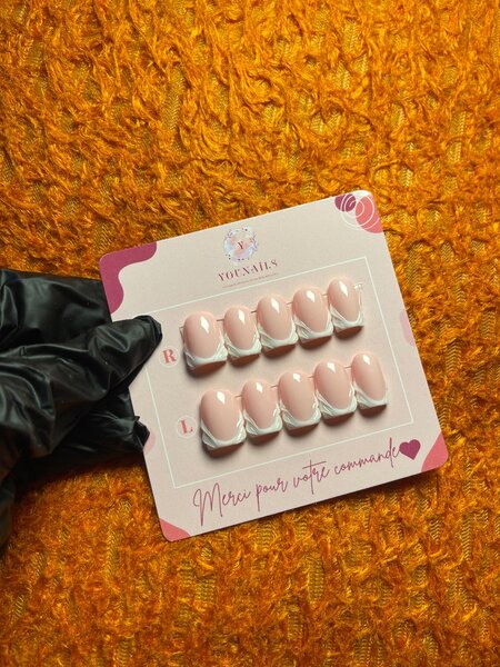 Ongles French blanche