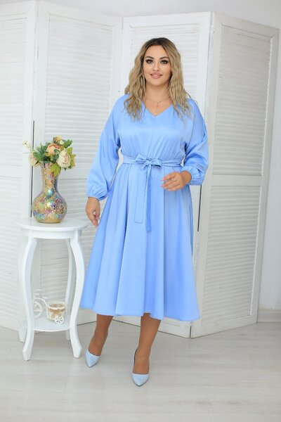 Платье щёлк