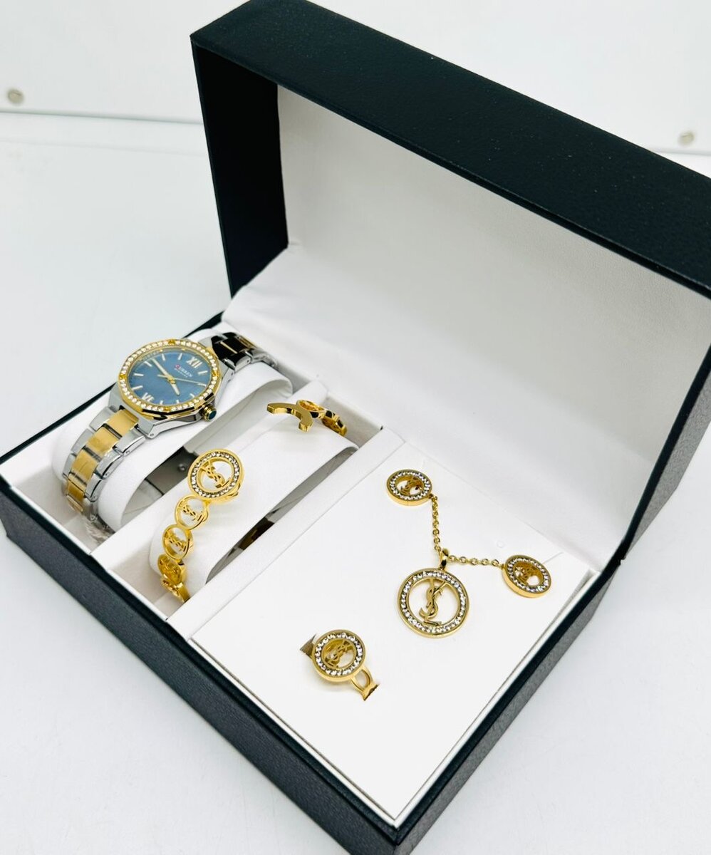 Ensemble Montre et Bijoux Femme