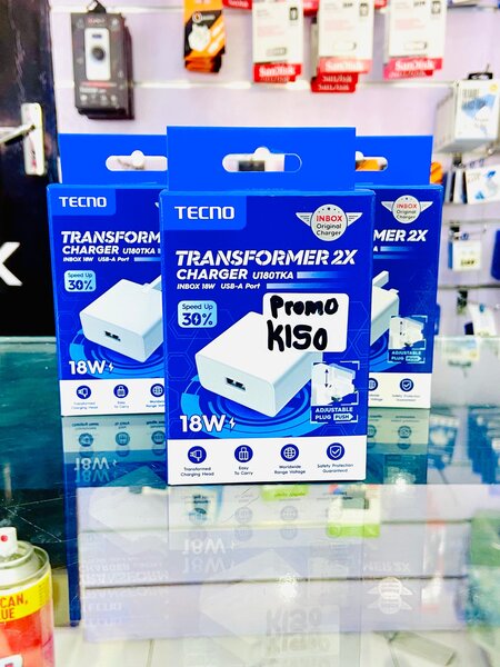Tecno 18W Fast Charging Adapter