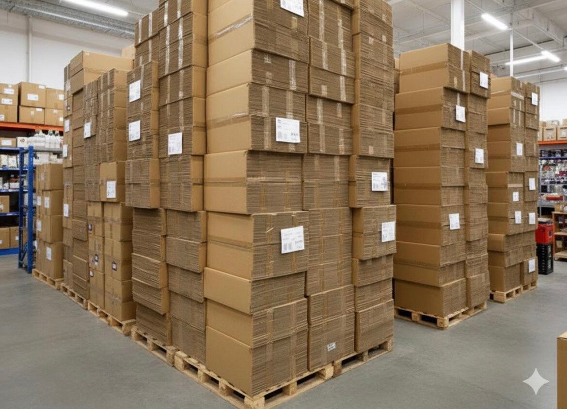 Cartons d'emballage robuste