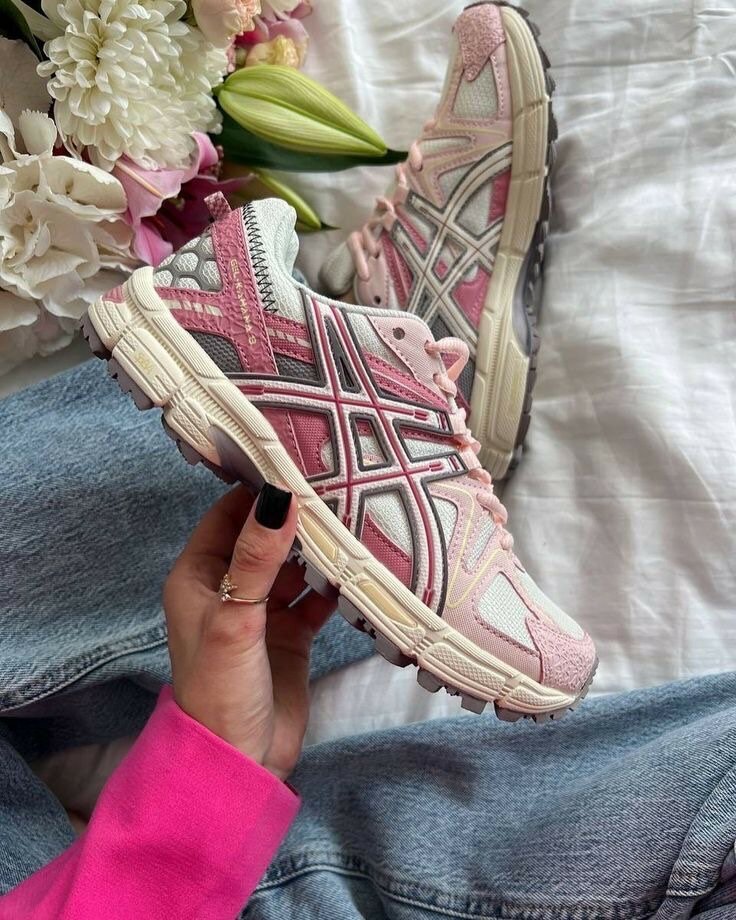 Baskets Femme Rose Confort