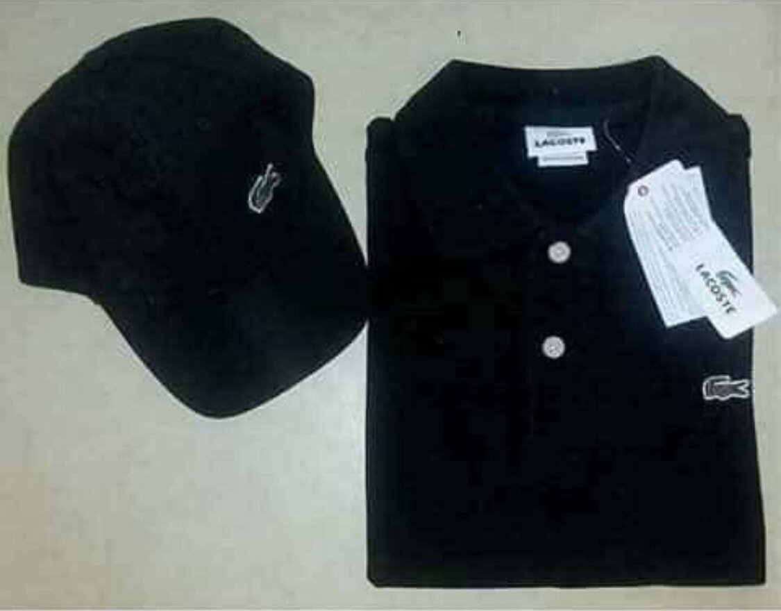 Ensemble polo Lacoste + la casquette