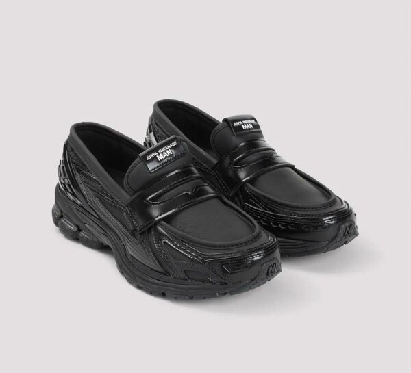 Mocassins noires élégantes homme