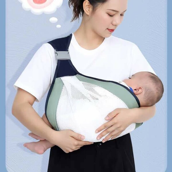 Porte-bébé ventral ergonomique