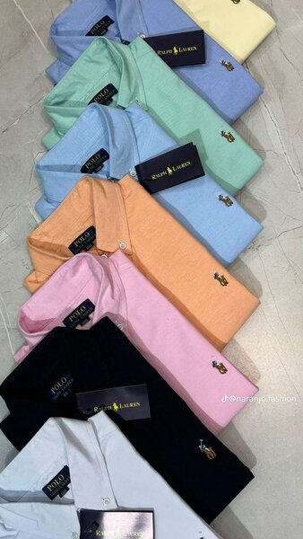 Chemises décontractées unisexes