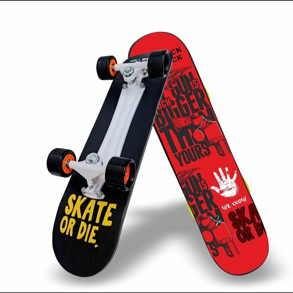 Planche à roulettes "Skate or Die"